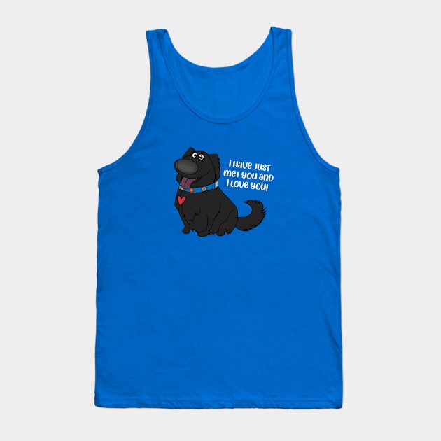 We Don't Deserve Dogs Tank Top by tinkermamadesigns